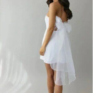 Park & Fifth Mackenzie Bow Mini Dress